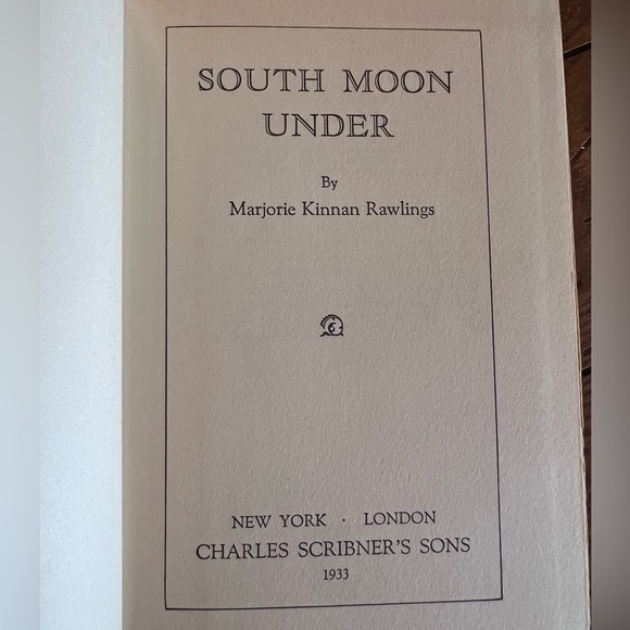 South Moon Under ~ Majorie Kinnan Rawlings - Picture 5 of 8
